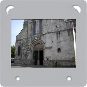 Porche de la façade ouest